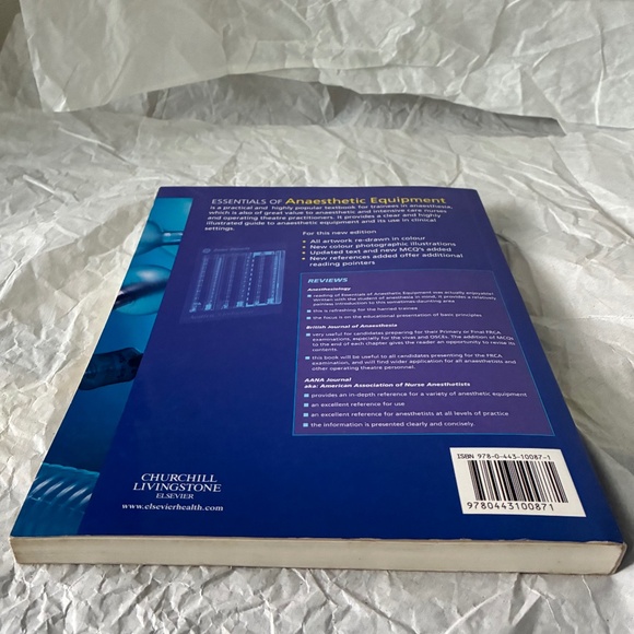 Essentials of Anaesthetic Equipment 3rd Edition UK paperback - Picture 5 of 6